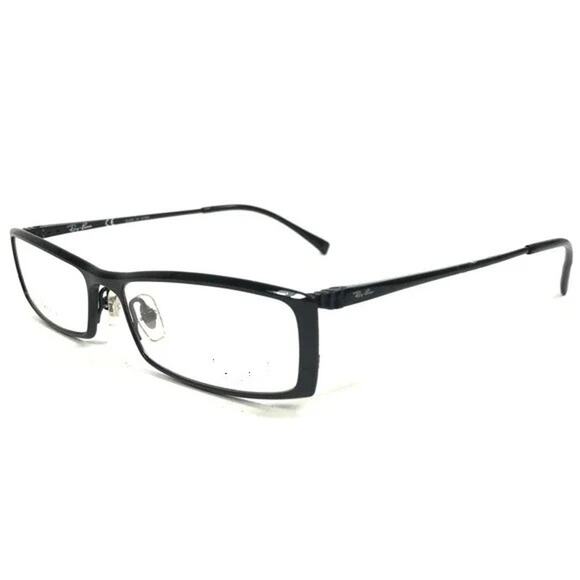 RAY BAN Unisex Black Frames for Glasses Eyeglasses rb8587 Metal Minimalist - Picture 1 of 6